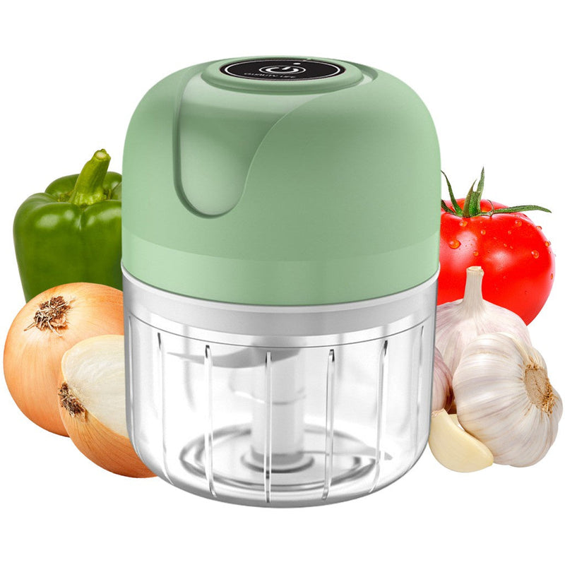 Mini Processador Elétrico Portátil Recarregável USB 100/250ml