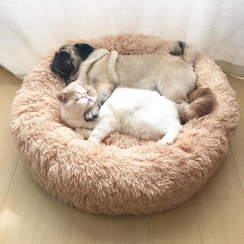 Cama de Pelúcia para Pets ConfortPet™