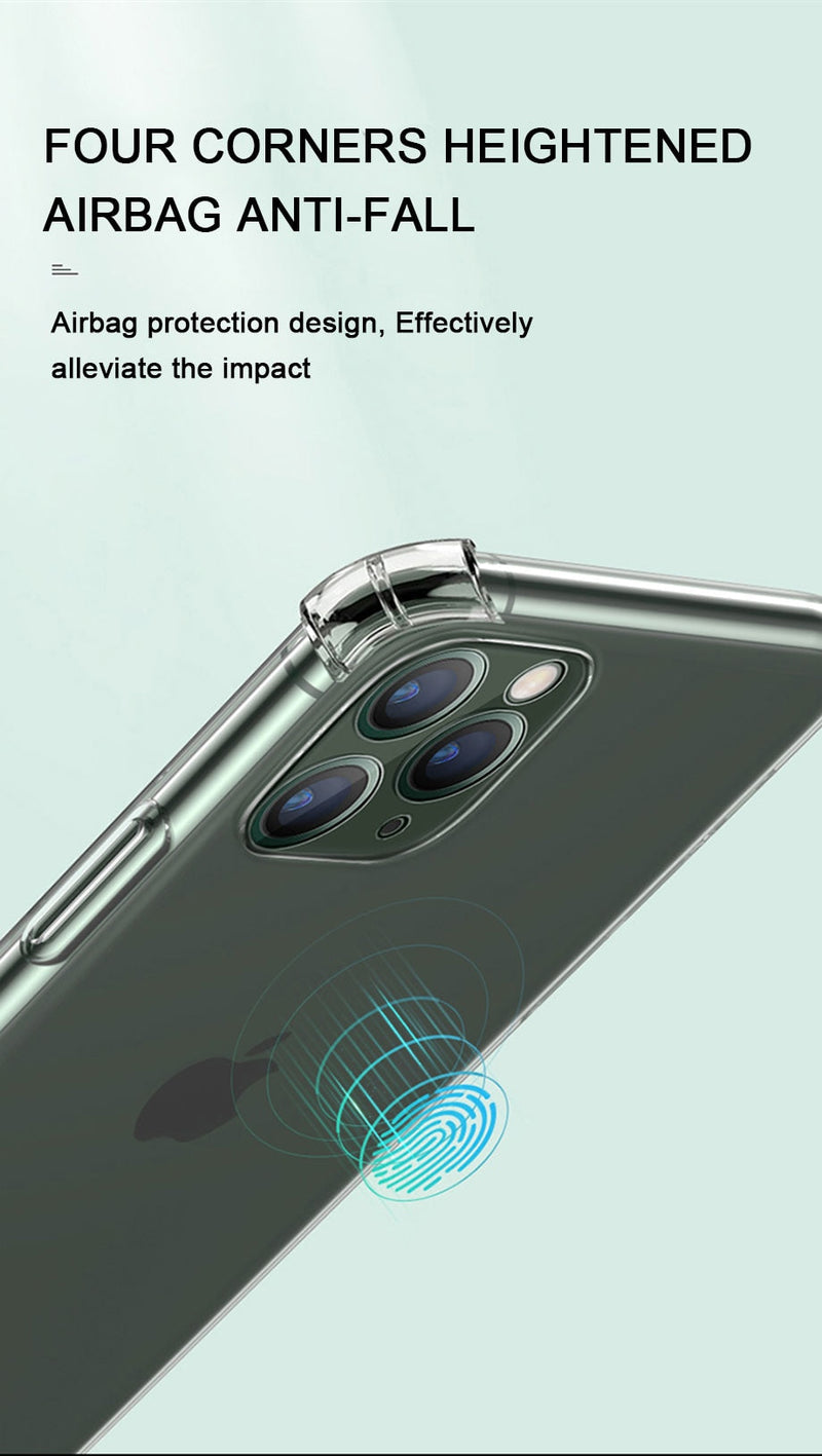 CAPA TRANSPARENTE PARA iPHONE
